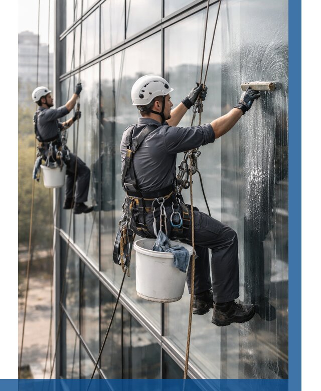 Мойка сплошного остекления в Ртищеве, заказать от 306 р.| ВЫСОТНИК-Ртщ