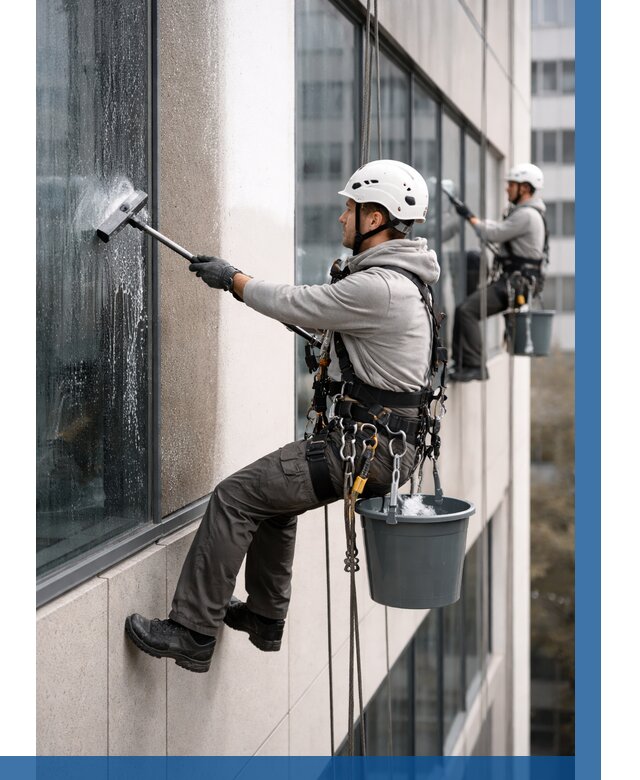 Мойка фасадов зданий в Ртищеве под ключ от 358 р. | ВЫСОТНИК-Ртщ