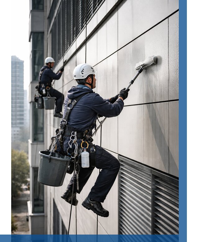 Мойка вентилируемого фасада в Ртищеве от 255 р. | ВЫСОТНИК-Ртщ