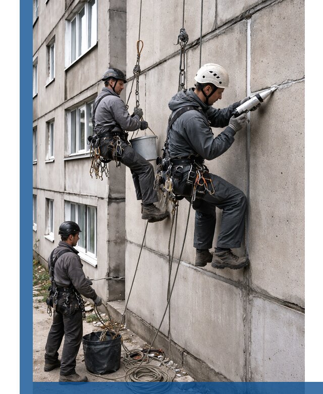 Герметизация межпанельных швов в Ртищеве с гарантией герметичности