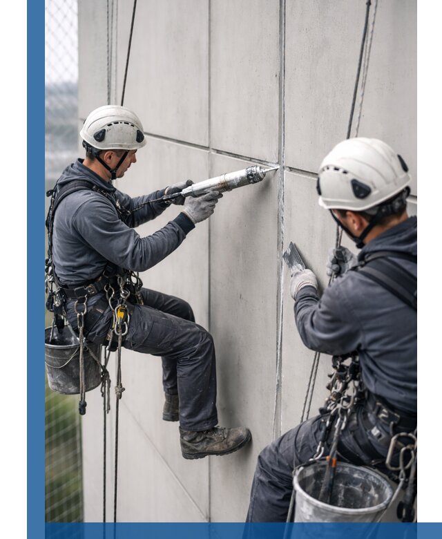 Первичная герметизация швов фасадов и кровель в Ртищеве