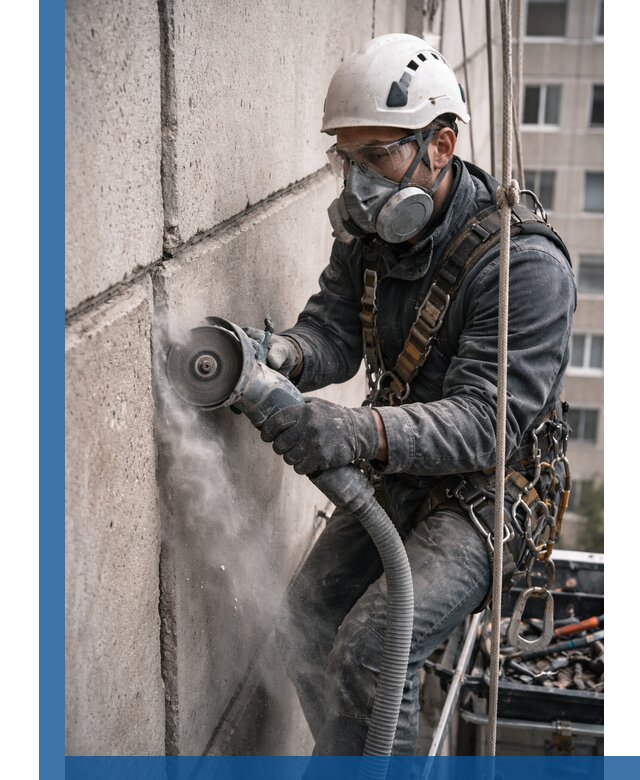 Штробление межпанельных швов в Ртищеве качественно и быстро