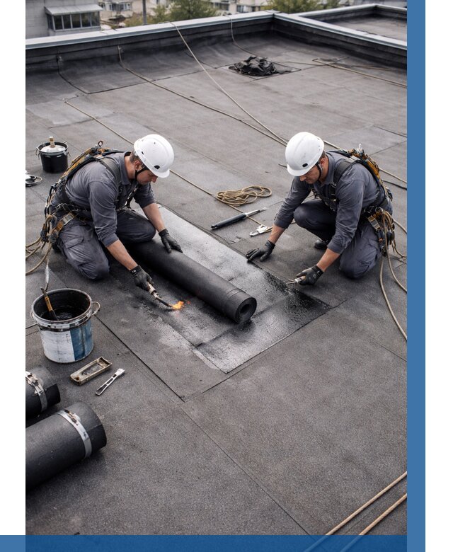 Ремонт мягкой кровли под ключ в Ртищеве от 715 р. | ВЫСОТНИК-Ртщ