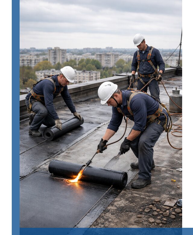 Ремонт наплавляемой кровли в Ртищеве качественно и надежно