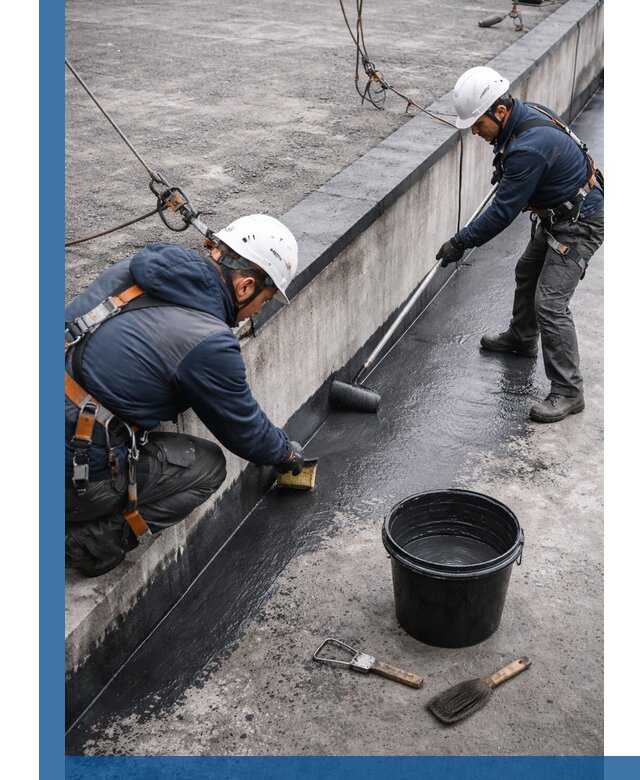 Гидроизоляция кровли жидкой резиной профессионально в Ртищеве