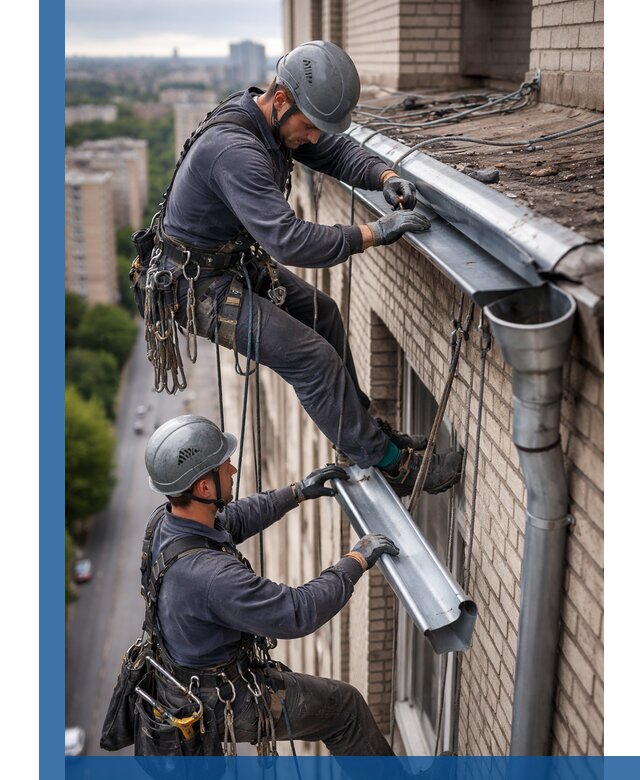 Ремонт водосточных желобов в Ртищеве, быстро и качественно