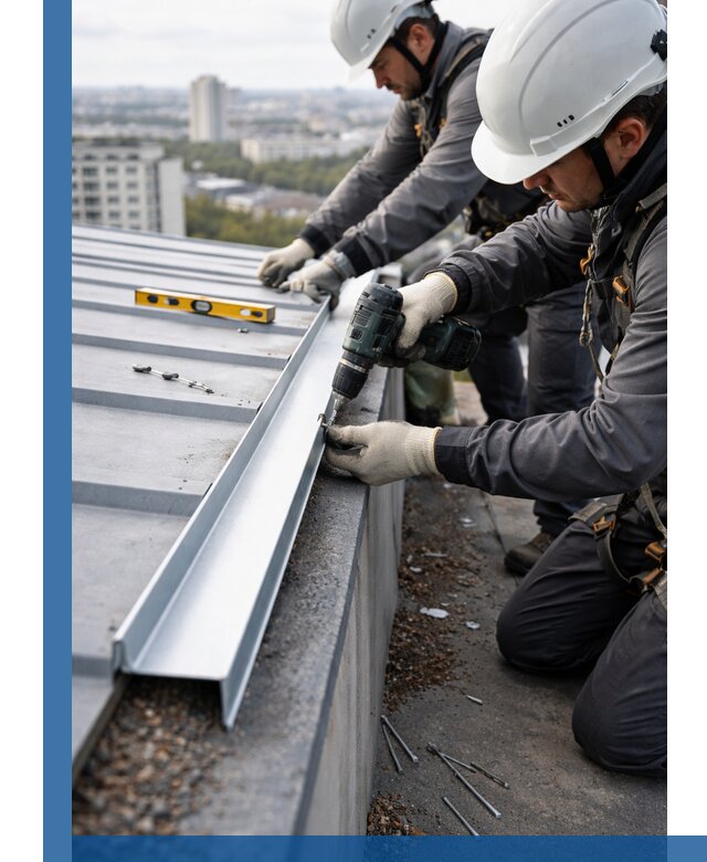 Монтаж капельника на кровле в Ртищеве с гарантией качества