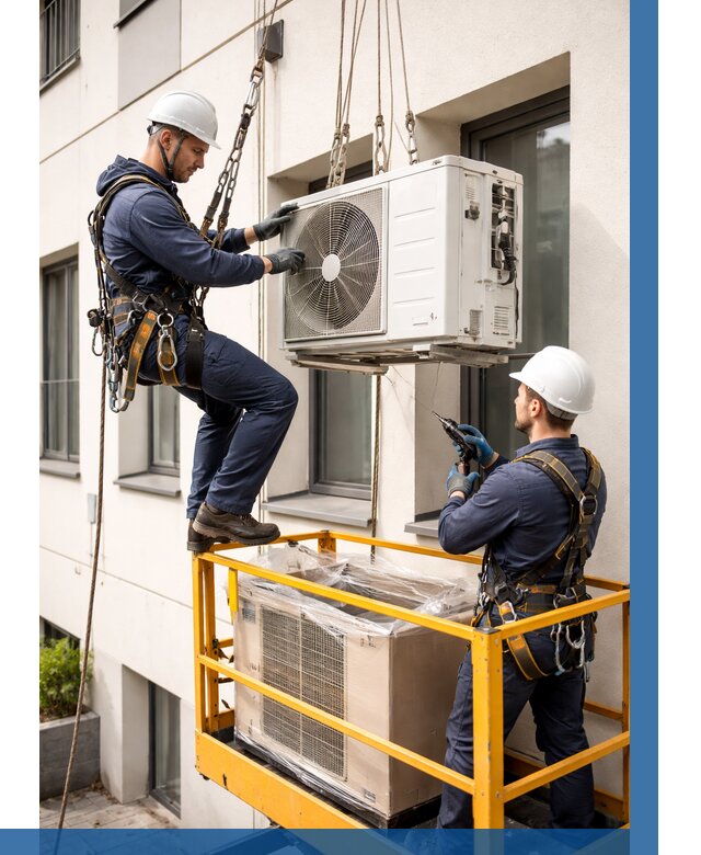 Демонтаж внешнего блока кондиционера в Ртищеве от 3575 р. | ВЫСОТНИК-Ртщ