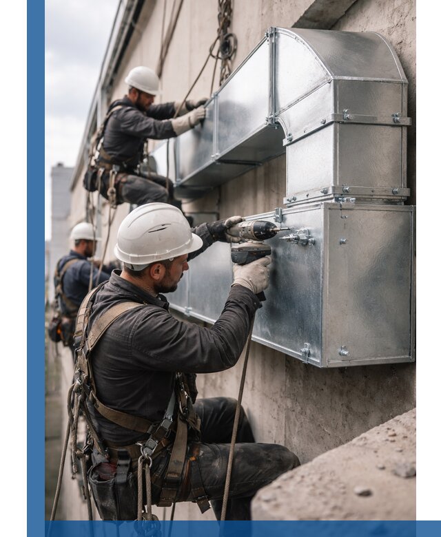 Профессиональный монтаж вентиляционных коробов в Ртищеве под ключ