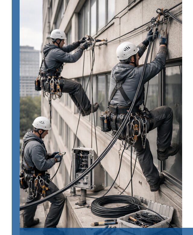 Прокладка оптоволоконного кабеля в Ртищеве под ключ с тестированием