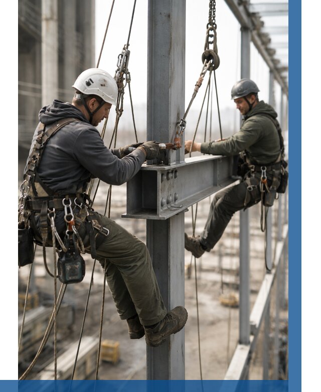 Монтаж металлоконструкций на высоте в Ртищеве от 3575 р. | ВЫСОТНИК-Ртщ