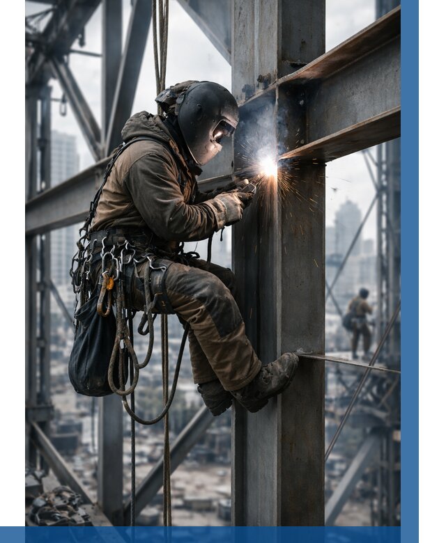 Высотные сварочные работы в Ртищеве от 3575 р. | ВЫСОТНИК-Ртщ