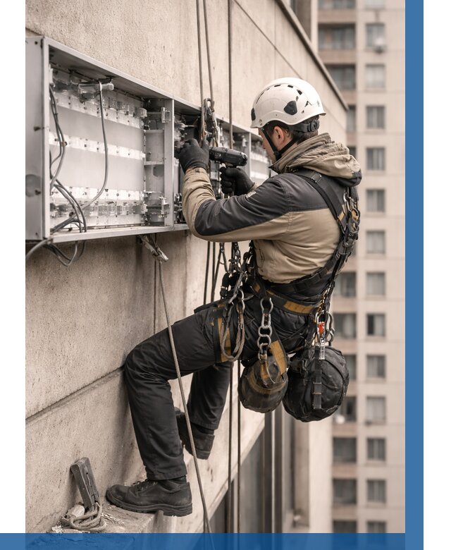 Ремонт вывески на высоте в Ртищеве от 4597 р. | ВЫСОТНИК-Ртщ