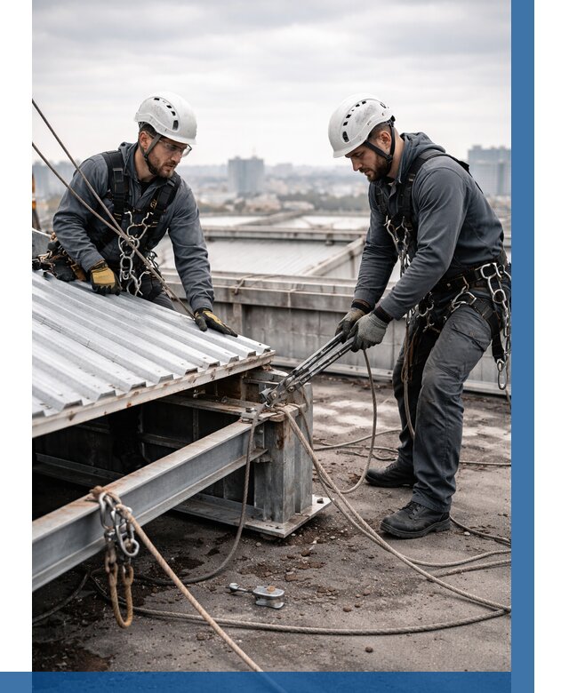 Демонтаж крышной установки в Ртищеве от 86828 р. | ВЫСОТНИК-Ртщ