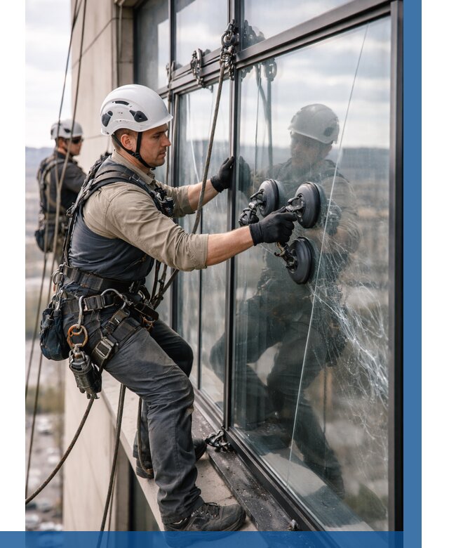 Замена стекла в витраже в Ртищеве под ключ от 8683 р. | ВЫСОТНИК-Ртщ