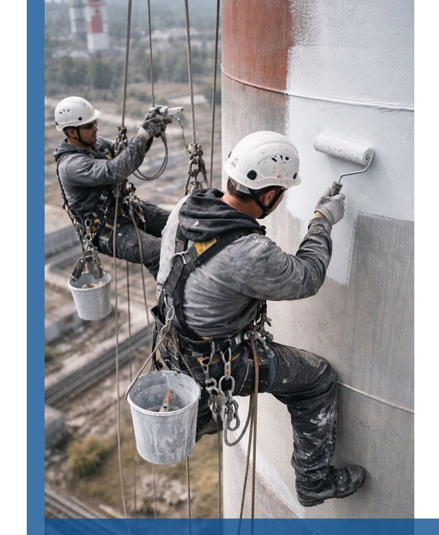 Покраска дымовых труб в Ртищеве: антикоррозийная защита и восстановление