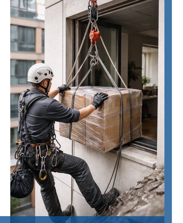 Подъем груза через окно в Ртищеве от 4597 р. | ВЫСОТНИК-Ртщ