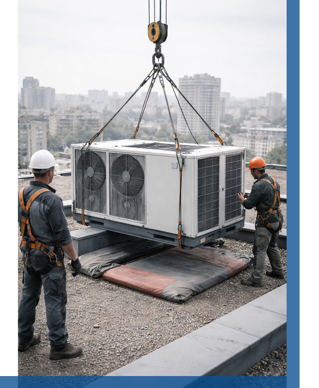 Подъем груза на крышу в Ртищеве от 5108 р. | ВЫСОТНИК-Ртщ заказать