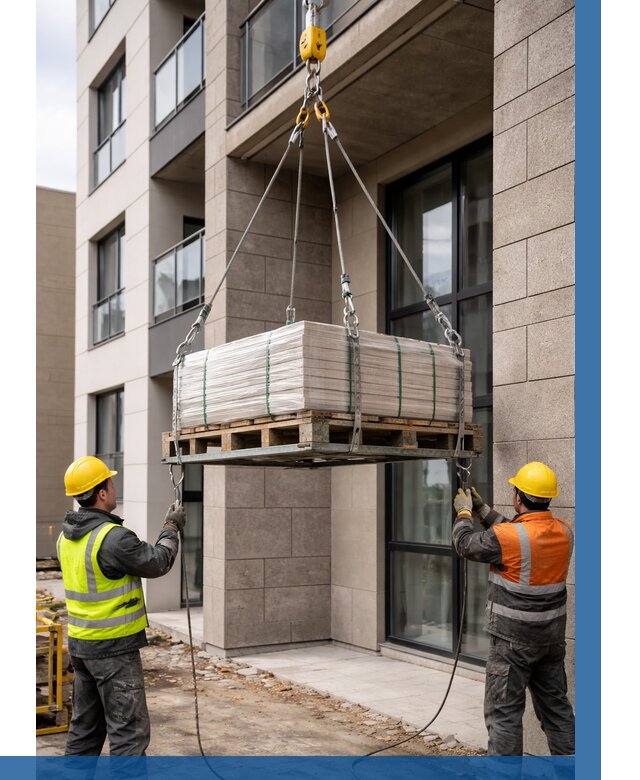 Подъем керамогранита на этаж в Ртищеве от 3575 р. | ВЫСОТНИК-Ртщ