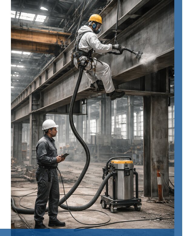 Обеспыливание конструкций в цехе в Ртищеве от 4290 р. | ВЫСОТНИК-Ртщ