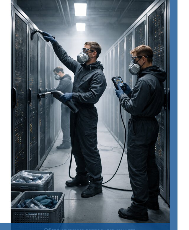 Обеспыливание серверной комнаты в Ртищеве от 4597 р. | ВЫСОТНИК-Ртщ