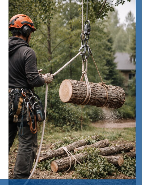 Валка деревьев частями в Ртищеве от 7661 р. | ВЫСОТНИК-Ртщ