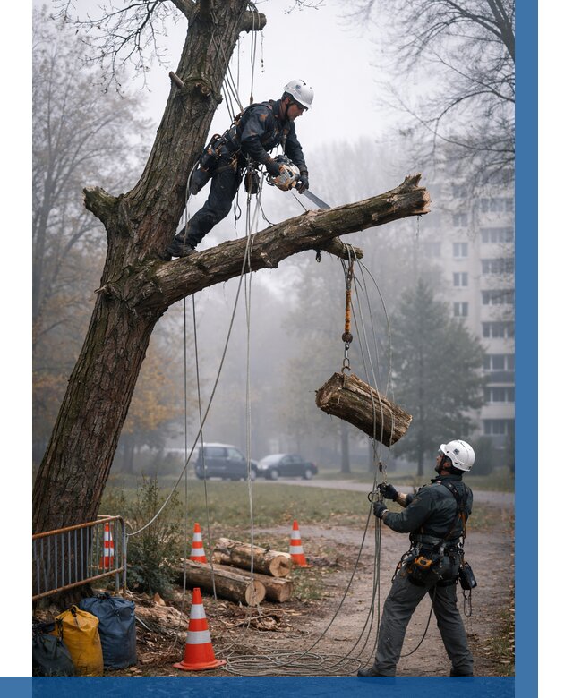 Удаление аварийных деревьев в Ртищеве от 15323 р. | ВЫСОТНИК-Ртщ