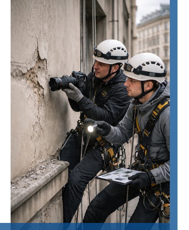 Фотофиксация дефектов фасада в Ртищеве от 4597 р. | ВЫСОТНИК-Ртщ