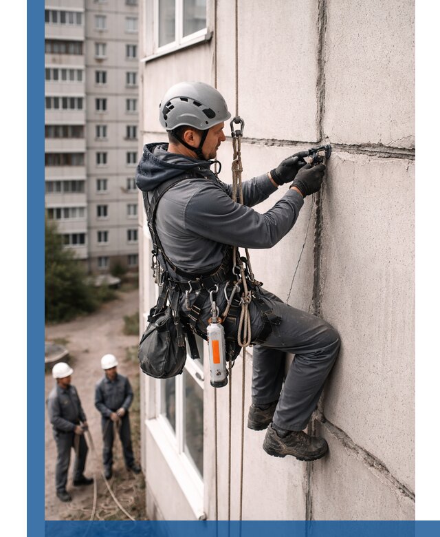 Обследование межпанельных швов и герметизация в Ртищеве
